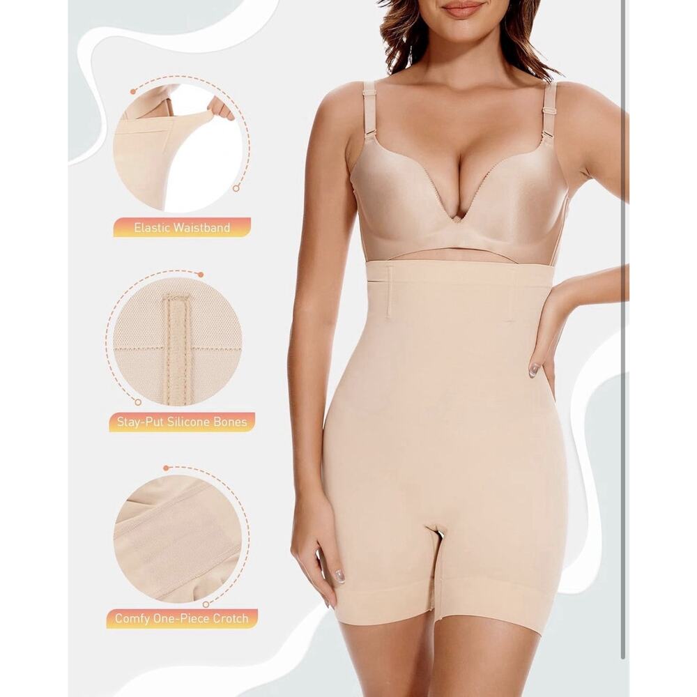 BESTENA Tummy Control Shapewear High-waist Women Shapewear Shorts Thigh Slimming